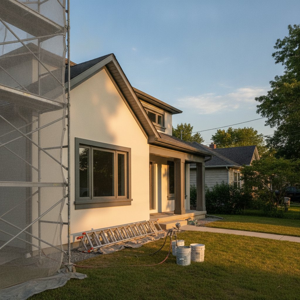 Office building construction in Wola